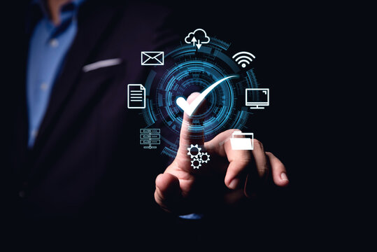 Digital transformation change management, internet of things (IoT), new technology bigdata and business process strategy, automate operation, customer service management, cloud computing