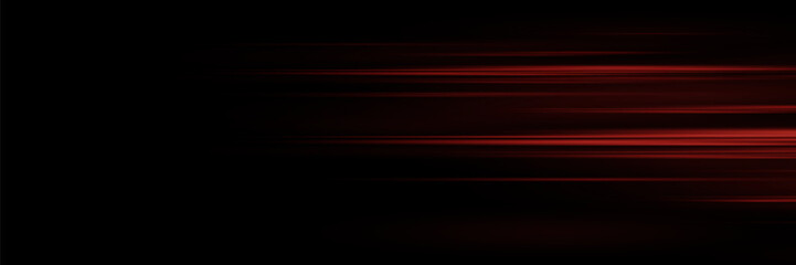 Modern wide abstract technology background with glowing high speed and light effect of motion and speed lines. - obrazy, fototapety, plakaty