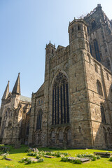 View of the Durham Cathedral. North East England, UK.