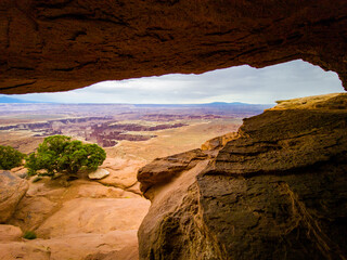 Grand View Point Overlook at canyonlands