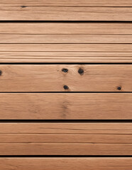 Vertical photo of brown wood plank. Background. Generative Ai.