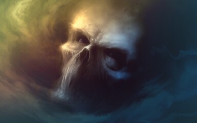 Fototapeta premium Big skeleton 