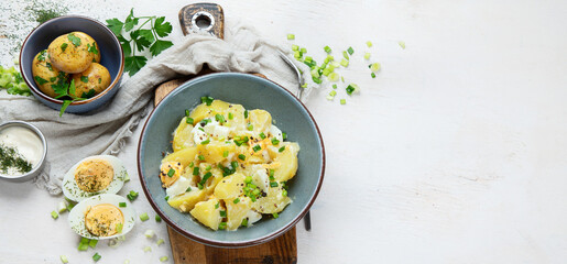 American potatoes salad.