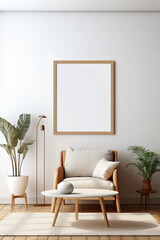 empty frame for mockup