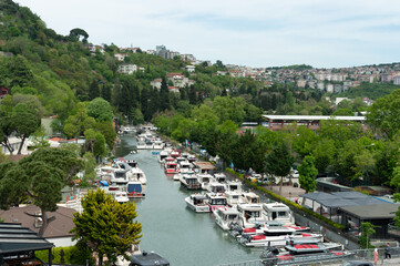 Scenic view of the anadoluhisari in Istanbul, turkey