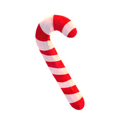 Sucre d'orge rouge et blanc deco de noel 
