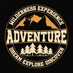Adventure T-Shirt Design Bundle,