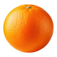 An orange isolated on white background