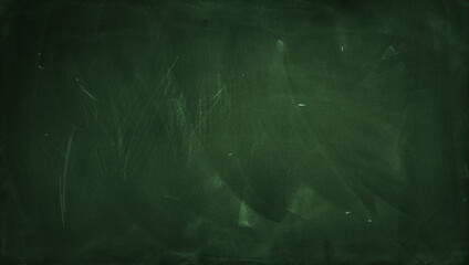 Fototapeta premium Green blackboard or chalkboard