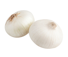 onion, isolated on white background, full depth of field