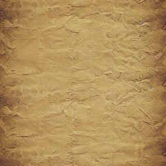 Obraz premium Vintage Aged Paper Texture Background: Brown, Crumpled, and Textured Old Paper with a Grungy Pattern, Perfect for Antique Design. generative AI