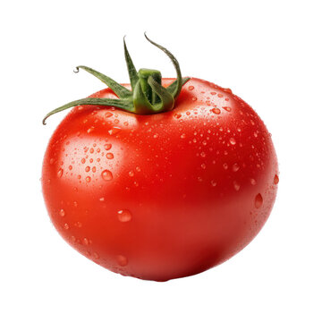 Juicy Isolated Tomato