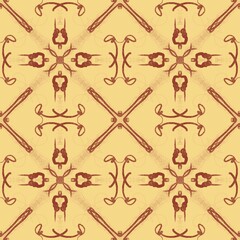 seamless pattern with ornament