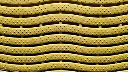 An abstract and embossed surface made of plastic for the background