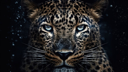 Fototapeta na wymiar Impulsive powerful Panthers Fury Artwork