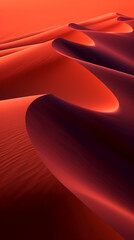 photographs of desert of surfaces, dark pink and red. AI generative