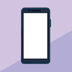 Smartphone business work social media vector background colorful