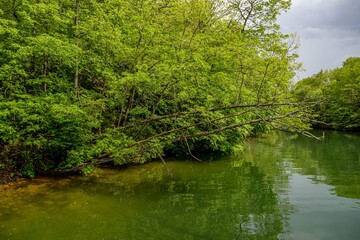 Fototapeta premium lake nantahala