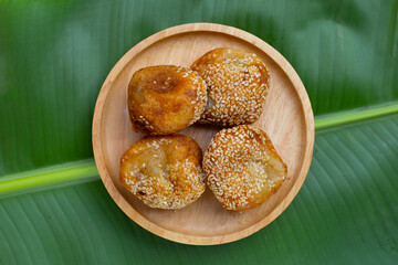 Sesame balls (Kai Hong). Thai dessert