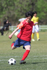 サッカー　フットボール © makieni