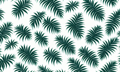 Acai leaf pattern Generative AI
