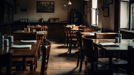 Restaurant - A place where people can order and eat. AI generated