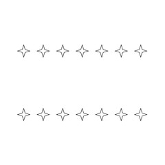 Sparkle Monoline Frame