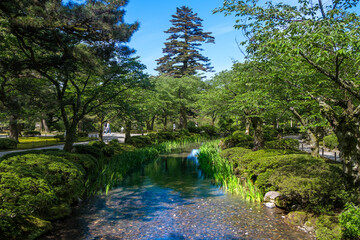 兼六園　　石川県にある風光明媚で有名な日本式庭園