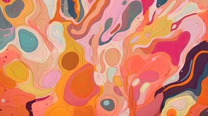 Abstract Background by Generated AI
