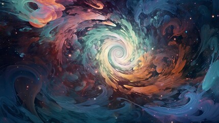 Abstract Background by Generated AI