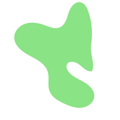 Green Abstract Shapes Vectors 