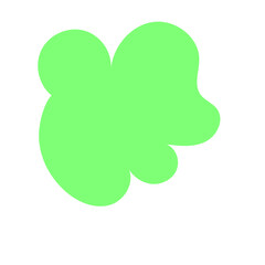 Green Abstract Shapes Vectors 