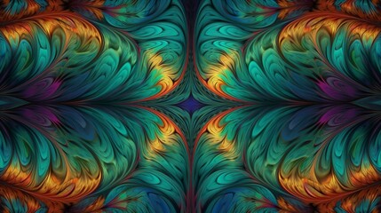 Abstract Background by Generated AI