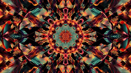 Abstract Background by Generated AI