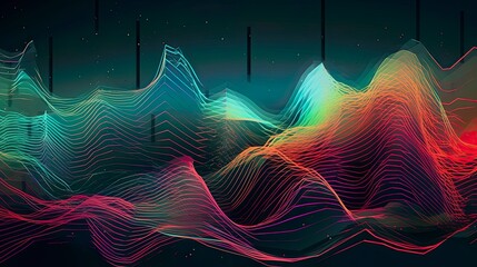 Abstract Background by Generated AI