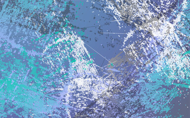 Abstract grunge texture splash paint colorful background vector