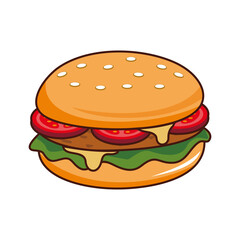 Burger Vector Illustration