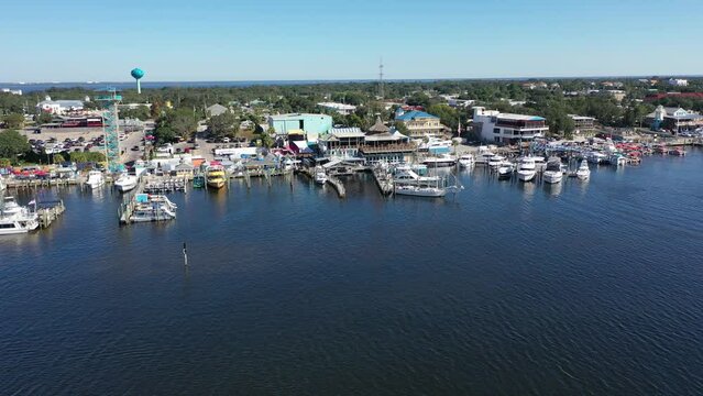 Destin Harbor and Boats 