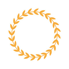 Wheat Ornament Vector