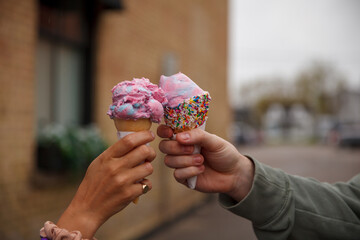 Cheers to ice cream and summer