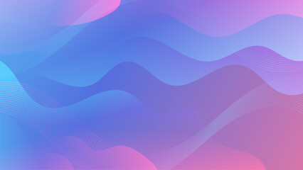 Abstract Blue and Purple liquid background. Modern background design. gradient color. Dynamic Waves. Fluid shapes composition. Fit for website, banners, wallpapers, brochure, posters