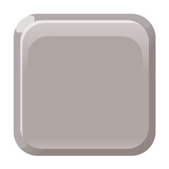 Stone or metal button for the graphic resource for games, websites, applications, or others.