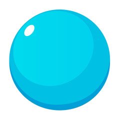Blue button for the graphic resource for games, websites, applications, or others.
