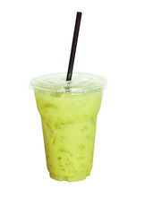 Green tea a drink is refreshing.