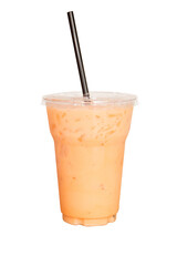 Thai Tea a drink is refreshing.