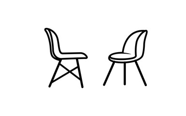 Chair illustration for template
