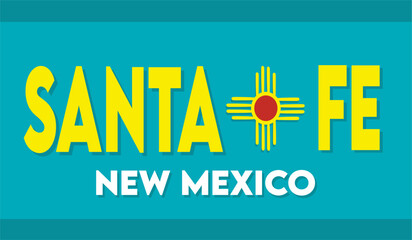Fototapeta premium Santa Fe New Mexico United States of America