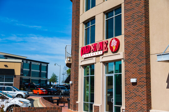 Cold Stone Creamery Store That Serves Ice Cream Based Desserts.