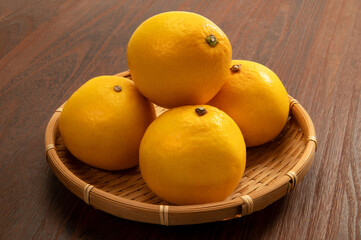 柑橘類のフルーツ、美生柑