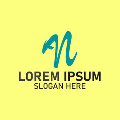 vector design elements for your company logo, an or na monogram logo. modern logo design, business corporate template. an or na icon.	